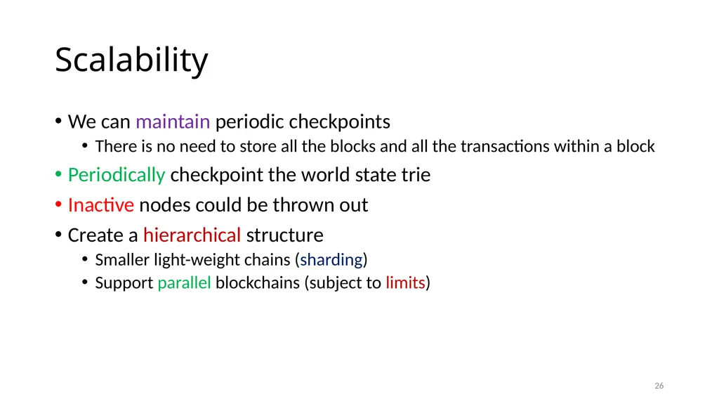 Ethereum Prof. Smruti R. Sarangi IIT Delhi 1 - slide 26 of 30