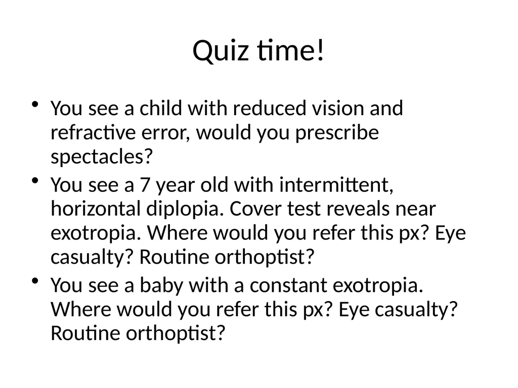Paediatric Prescribing and Referrals E and N Herts - slide 32 of 34