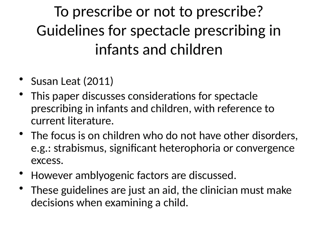 Paediatric Prescribing and Referrals E and N Herts - slide 2 of 34
