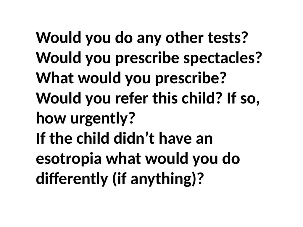 Paediatric Prescribing and Referrals E and N Herts - slide 28 of 34