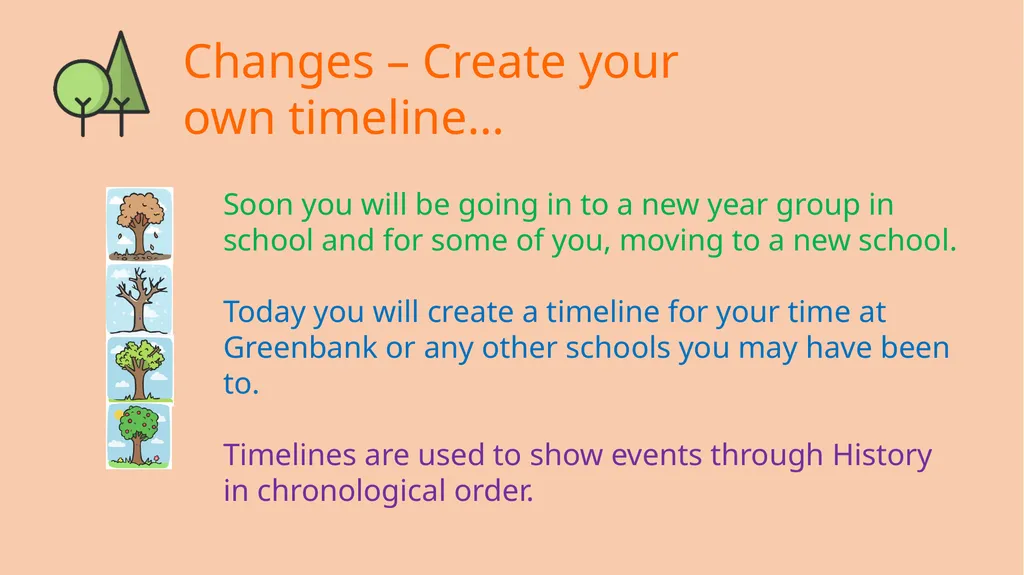 Changes – Day 1 and 2 Changes – Create your - slide 2 of 23