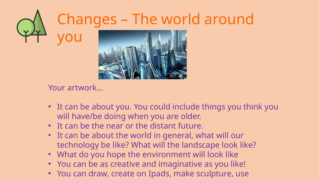 Changes – Day 1 and 2 Changes – Create your - slide 14 of 23