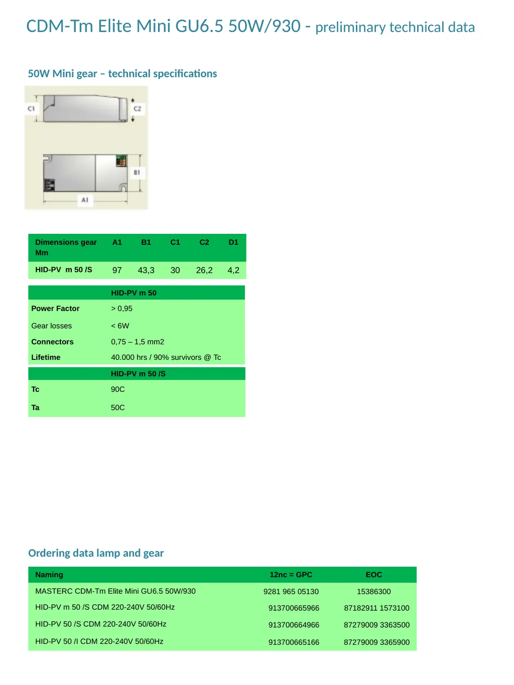 Introducing the new generation MASTERColour CDM - slide 3 of 5