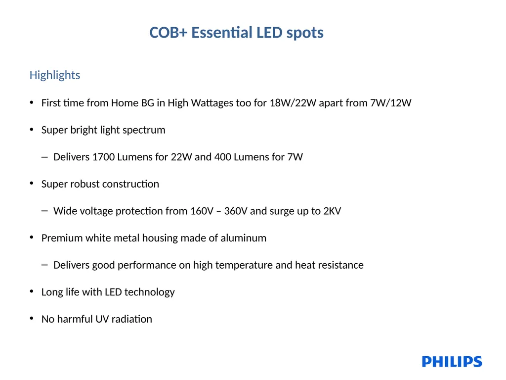 COB+ The next generation of COBs Ravish Arora BG - slide 3 of 9