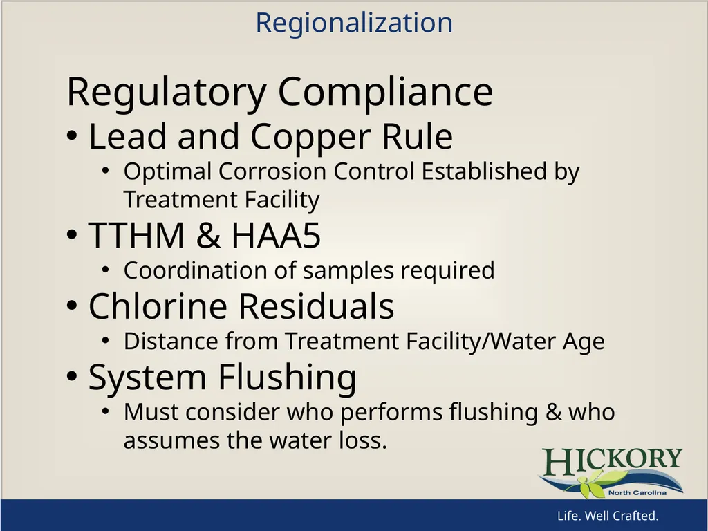 System Regionalization For: Environmental - slide 10 of 13