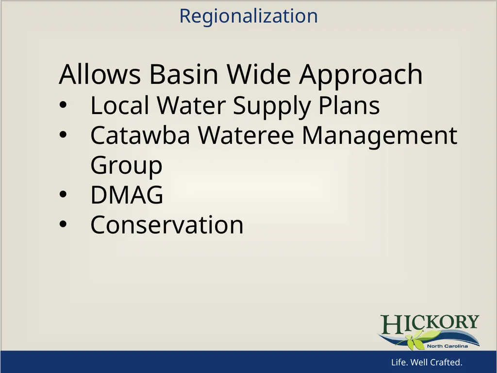 System Regionalization For: Environmental - slide 9 of 13