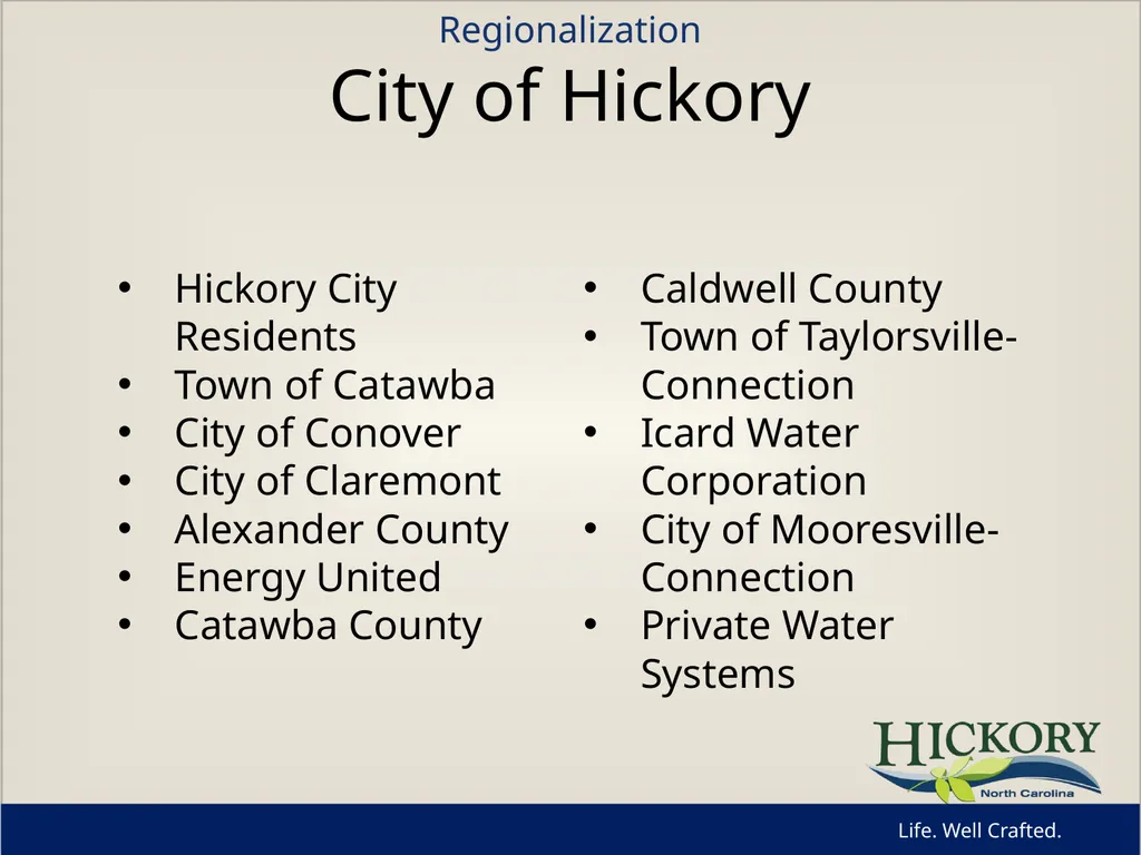 System Regionalization For: Environmental - slide 3 of 13