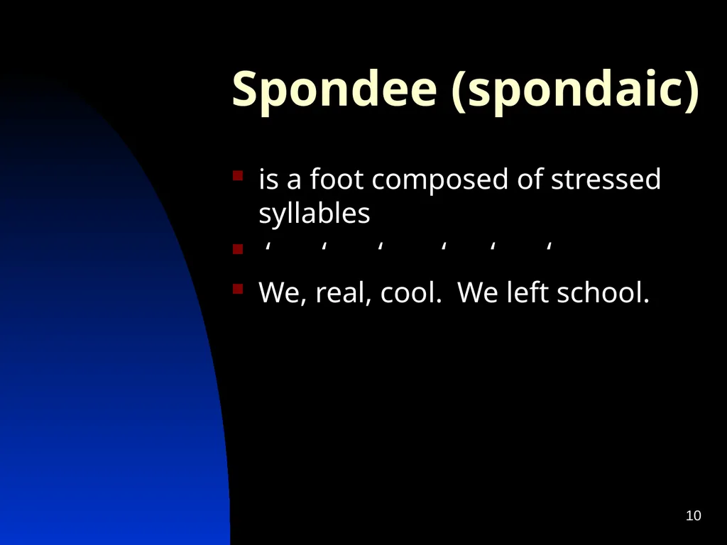 1 Poetry Gaile Wotherspoon Poetry 9-12 This - slide 10 of 11