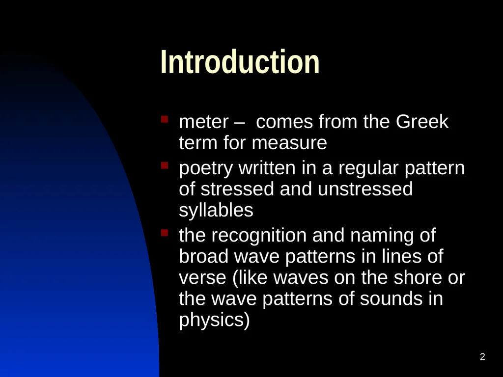 1 Poetry Gaile Wotherspoon Poetry 9-12 This - slide 2 of 11