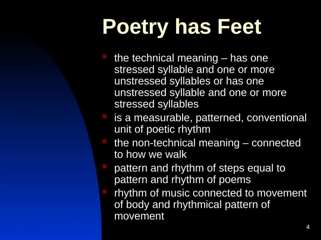 1 Poetry Gaile Wotherspoon Poetry 9-12 This - slide 4 of 11
