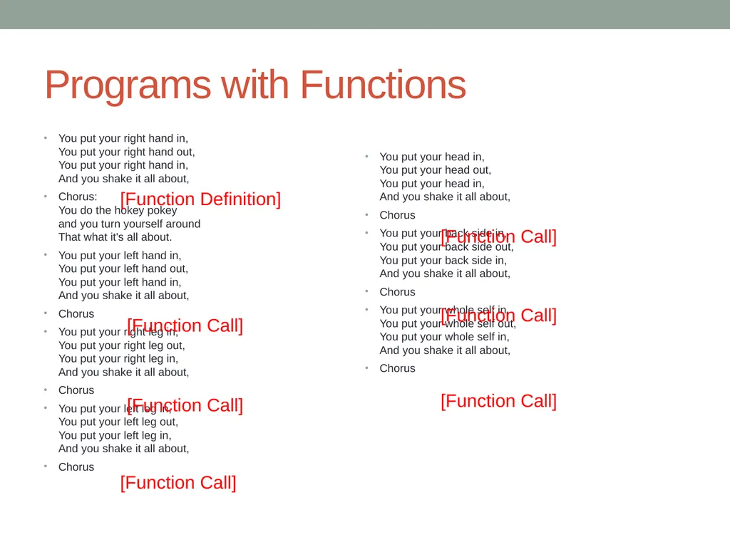 Engineering Principles Computer Science: Functions - slide 3 of 7