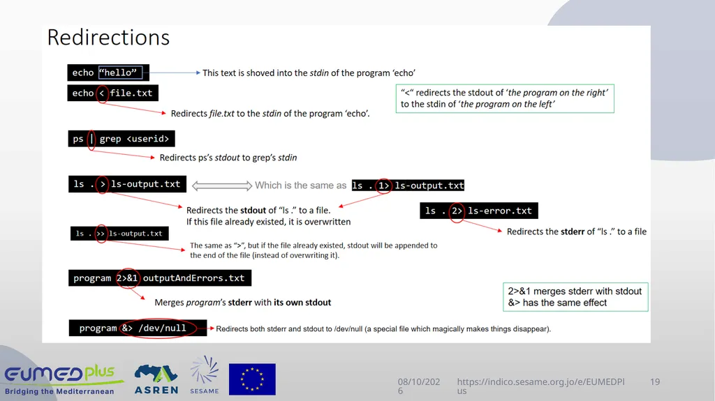 Linux Administration Workshop Advanced topics in - slide 19 of 29