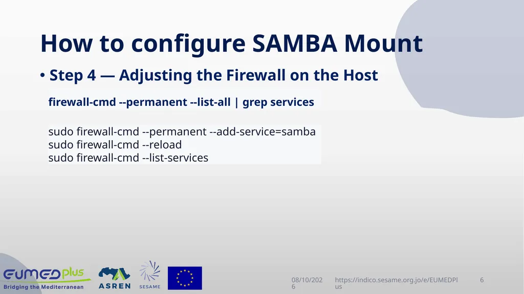 Linux Administration Workshop Advanced topics in - slide 6 of 29