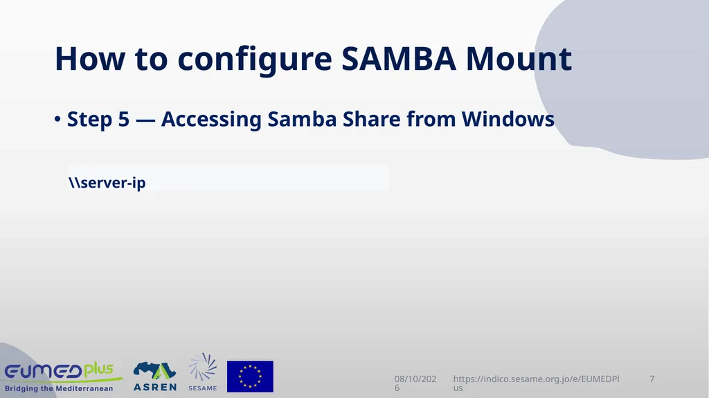 Linux Administration Workshop Advanced topics in - slide 7 of 29
