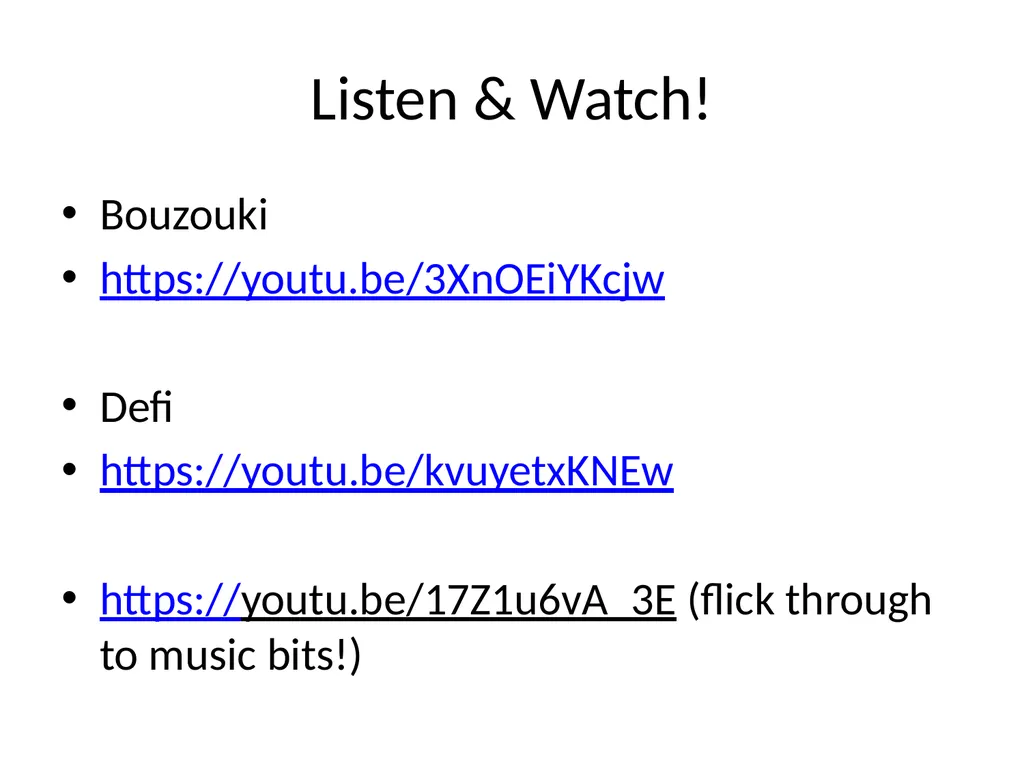 World Music RHYTHMIC features used in all World - slide 14 of 18