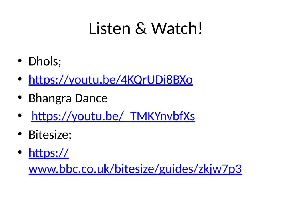 World Music RHYTHMIC features used in all World - slide 8 of 18