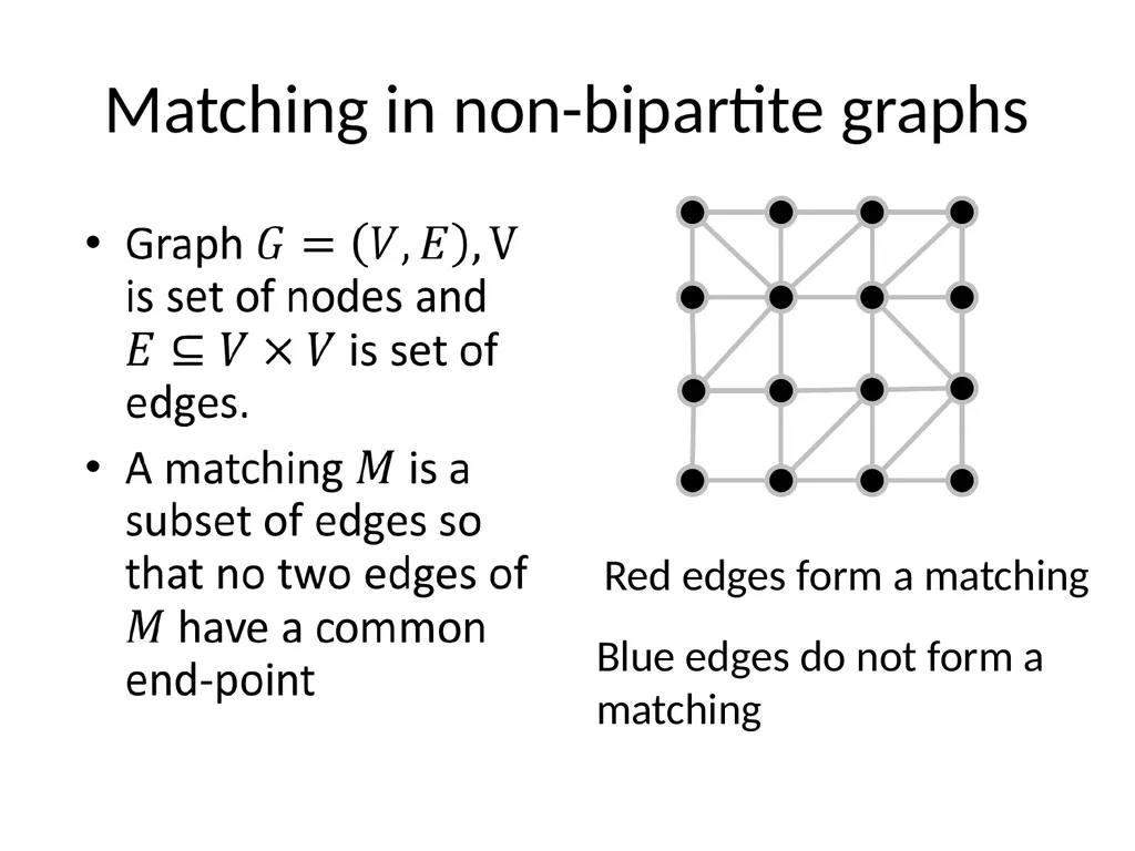 Match making Naveen Garg, CSE, IIT Delhi Lets - slide 26 of 32