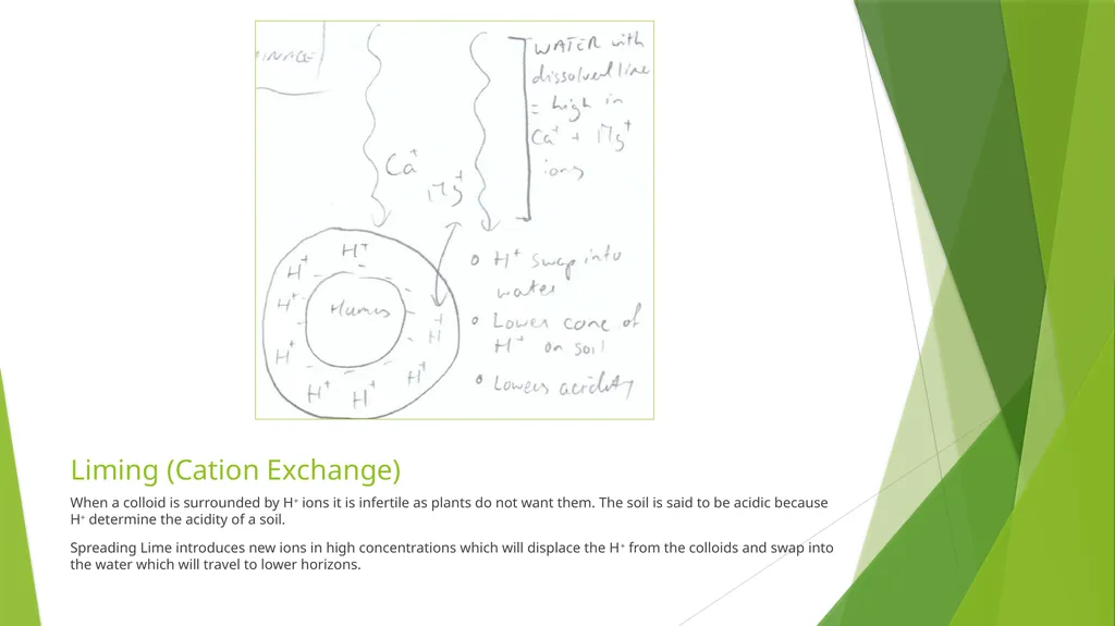 Soil Chemistry Leaving Cert. Agricultural Science - slide 7 of 8