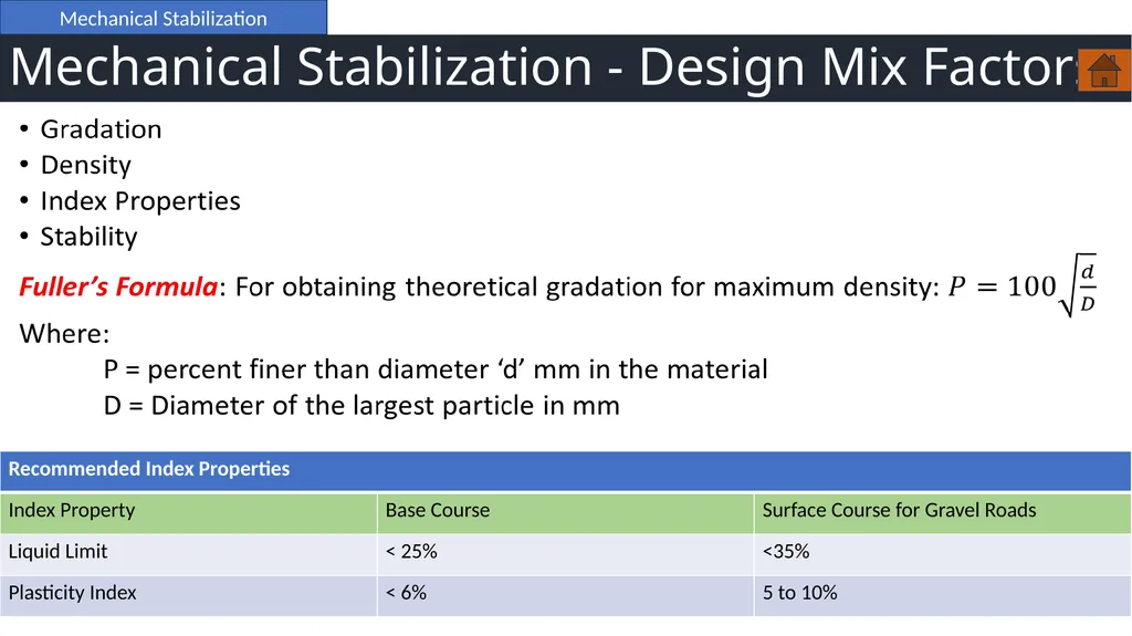 Soil Aggregate References IRC-SP-89 (2010) : - slide 9 of 28