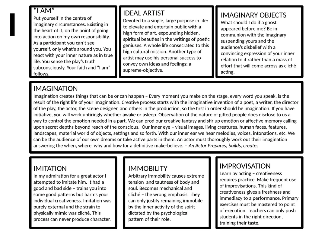 Constantin Stanislavski An actor’s handbook - slide 12 of 24