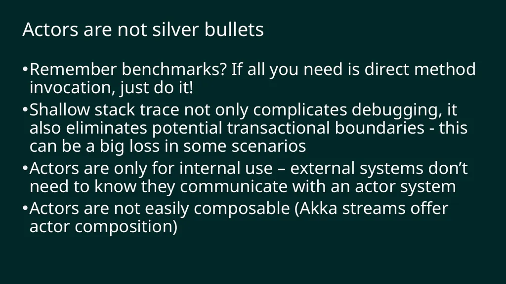 reF#ACTORing using F# and ACTOR model Vagif Abilov - slide 78 of 87
