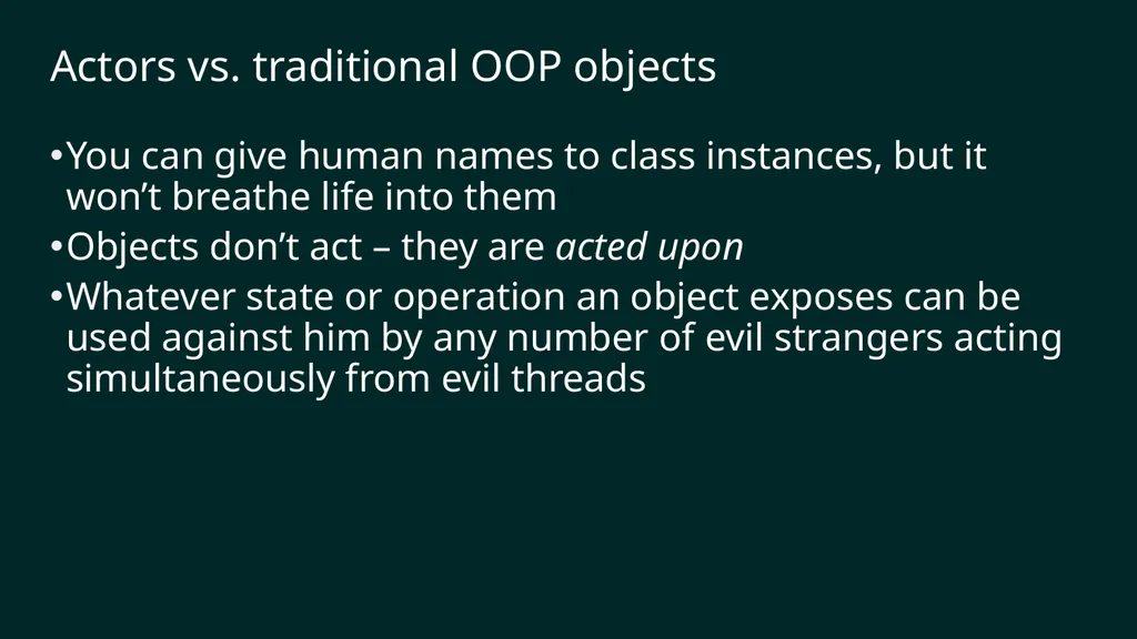 reF#ACTORing using F# and ACTOR model Vagif Abilov - slide 20 of 87