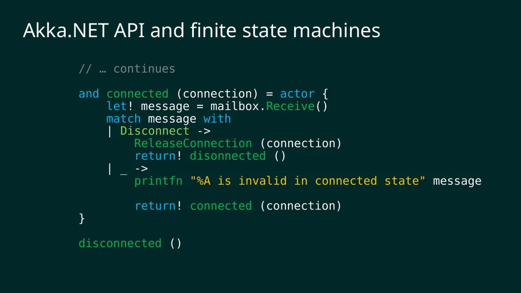 reF#ACTORing using F# and ACTOR model Vagif Abilov - slide 26 of 87