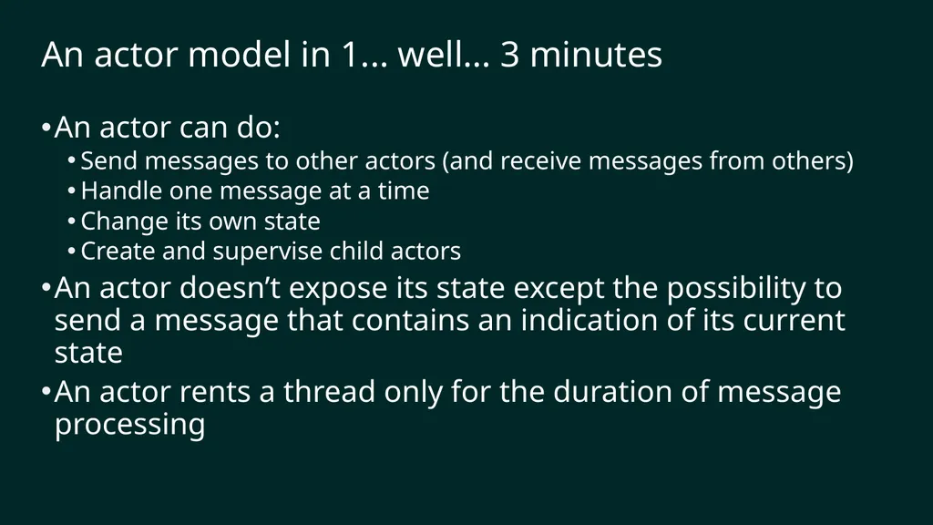 reF#ACTORing using F# and ACTOR model Vagif Abilov - slide 17 of 87