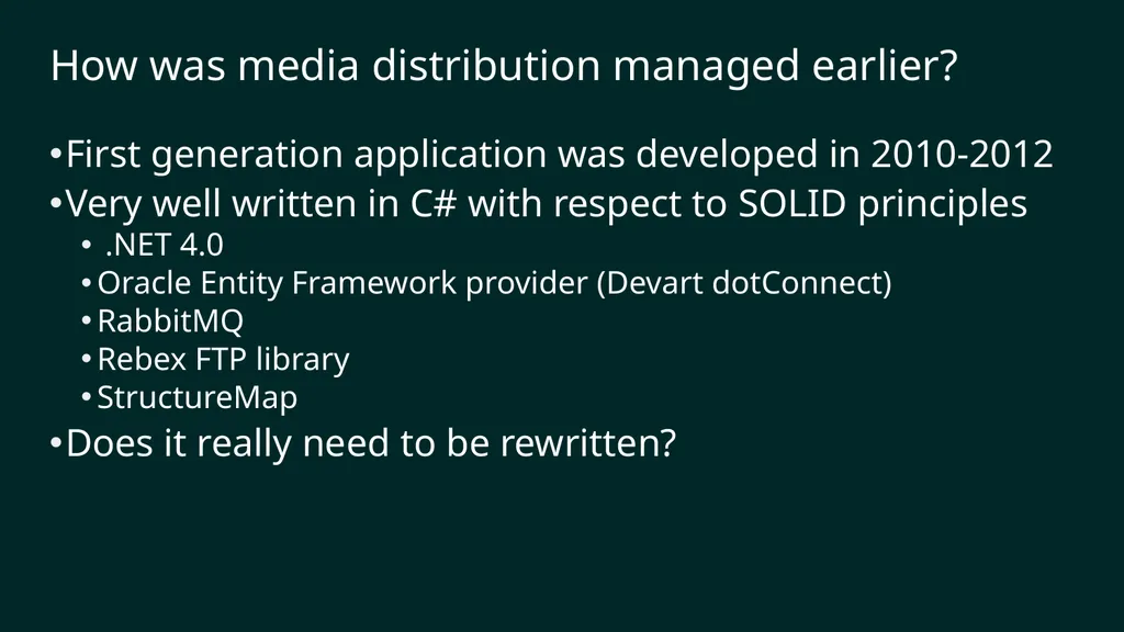 reF#ACTORing using F# and ACTOR model Vagif Abilov - slide 7 of 87