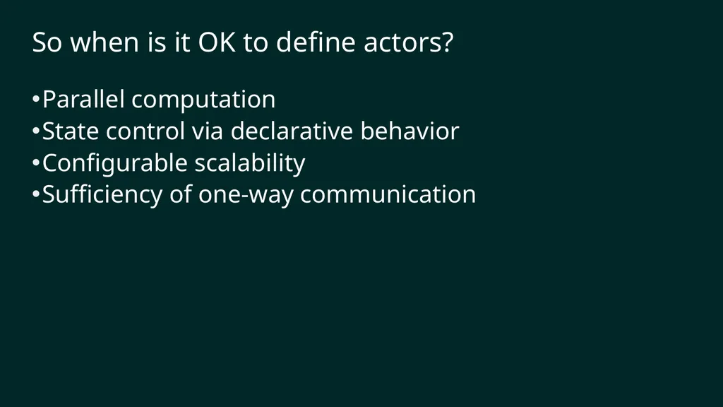 reF#ACTORing using F# and ACTOR model Vagif Abilov - slide 79 of 87