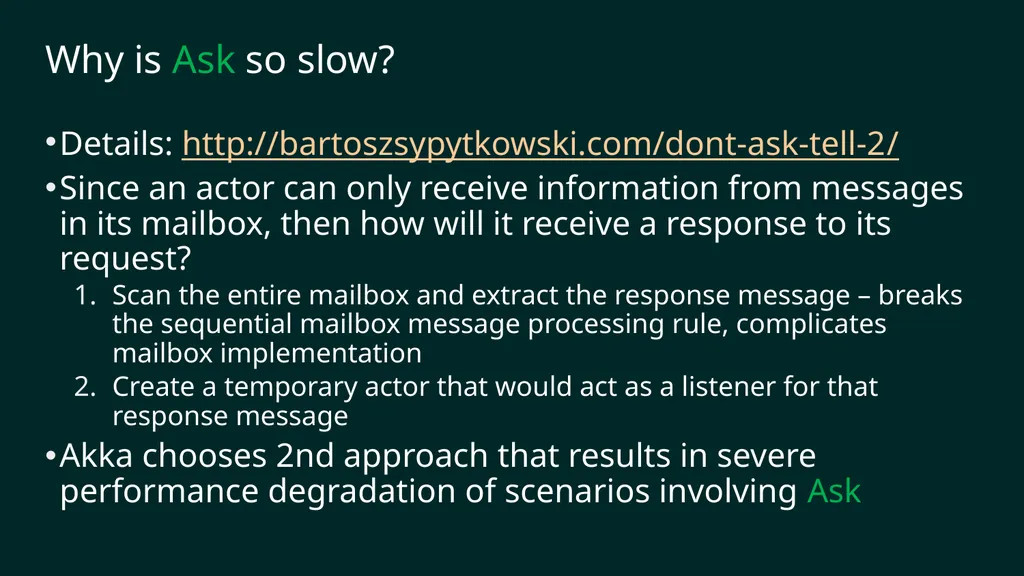 reF#ACTORing using F# and ACTOR model Vagif Abilov - slide 34 of 87