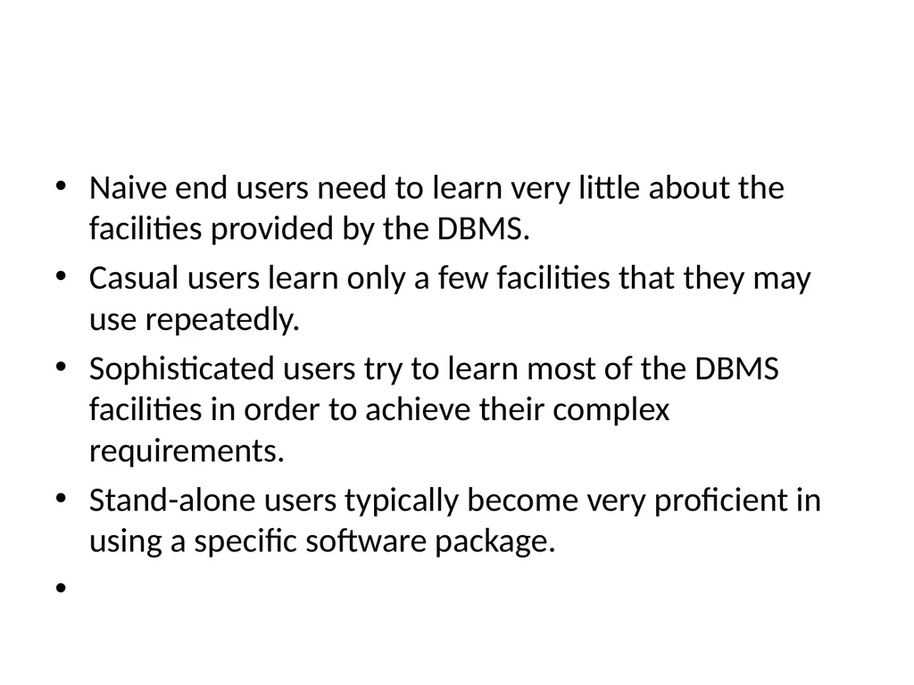 Database Users Actors on the Scene Database - slide 8 of 10