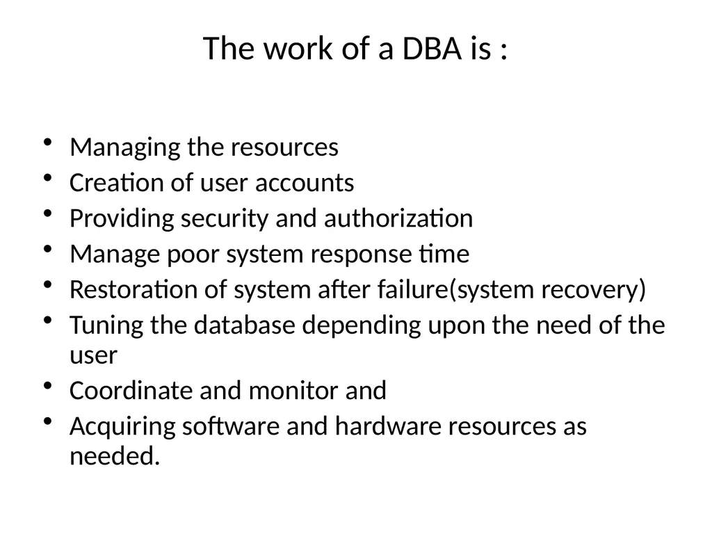 Database Users Actors on the Scene Database - slide 3 of 10
