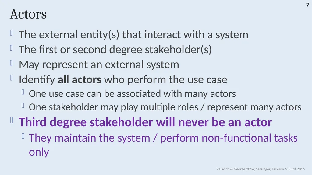INFS 1026 Systems Requirements and User Experience - slide 7 of 45