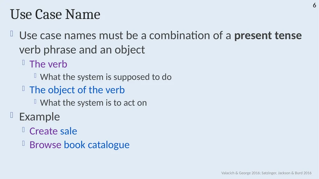 INFS 1026 Systems Requirements and User Experience - slide 6 of 45