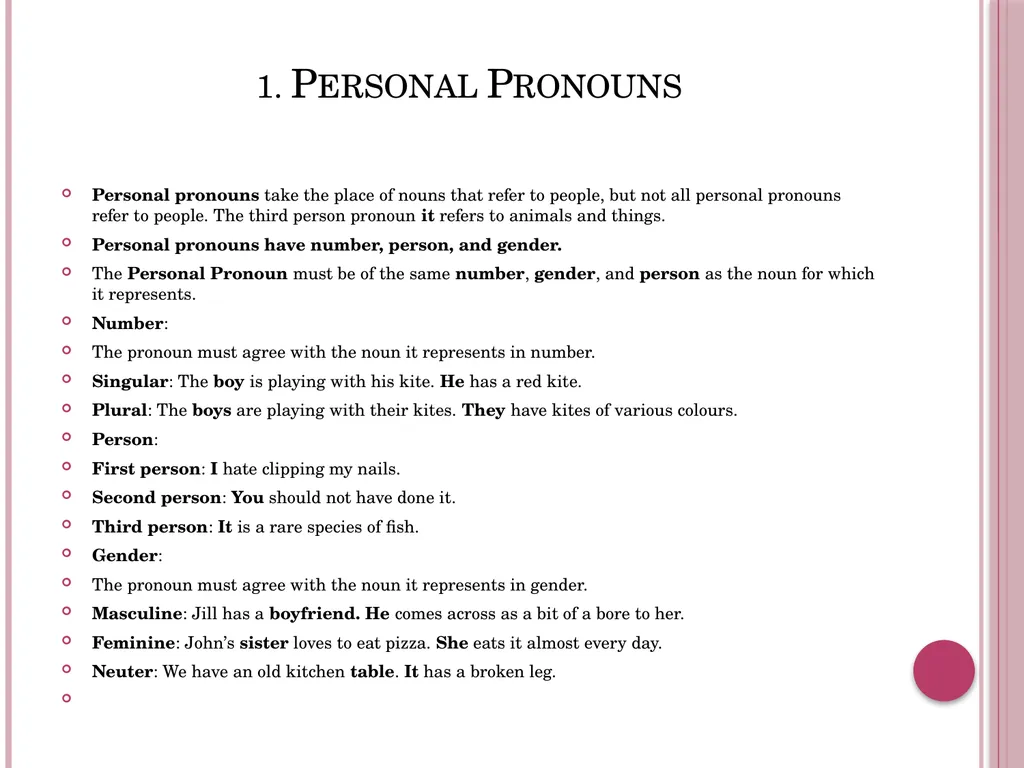 Derivative words and pronouns Yuli marlina Basic - slide 10 of 21