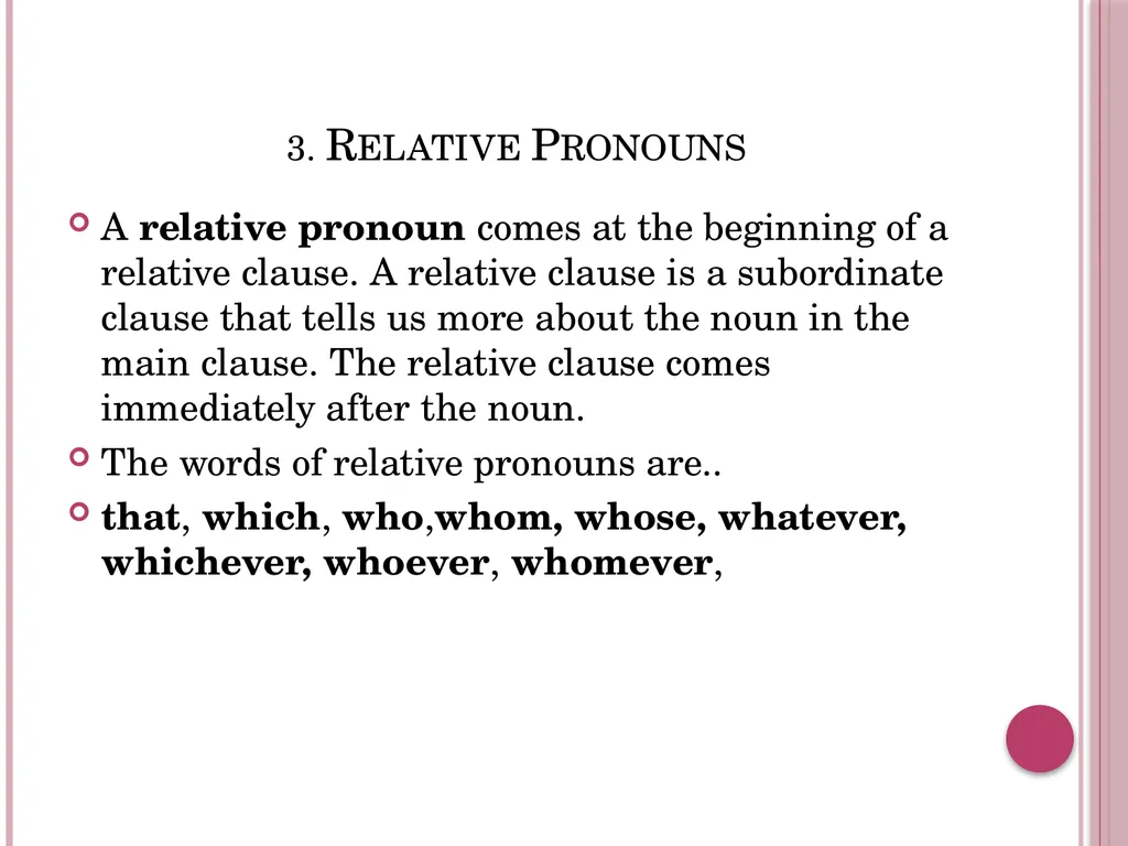 Derivative words and pronouns Yuli marlina Basic - slide 14 of 21