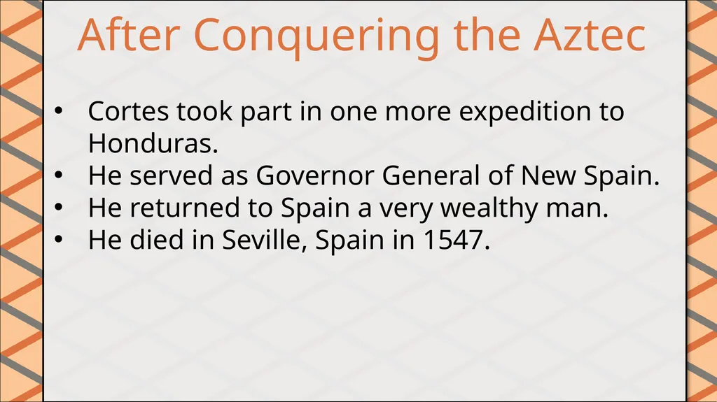 Early Civilizations of Latin America Fall of the - slide 35 of 38