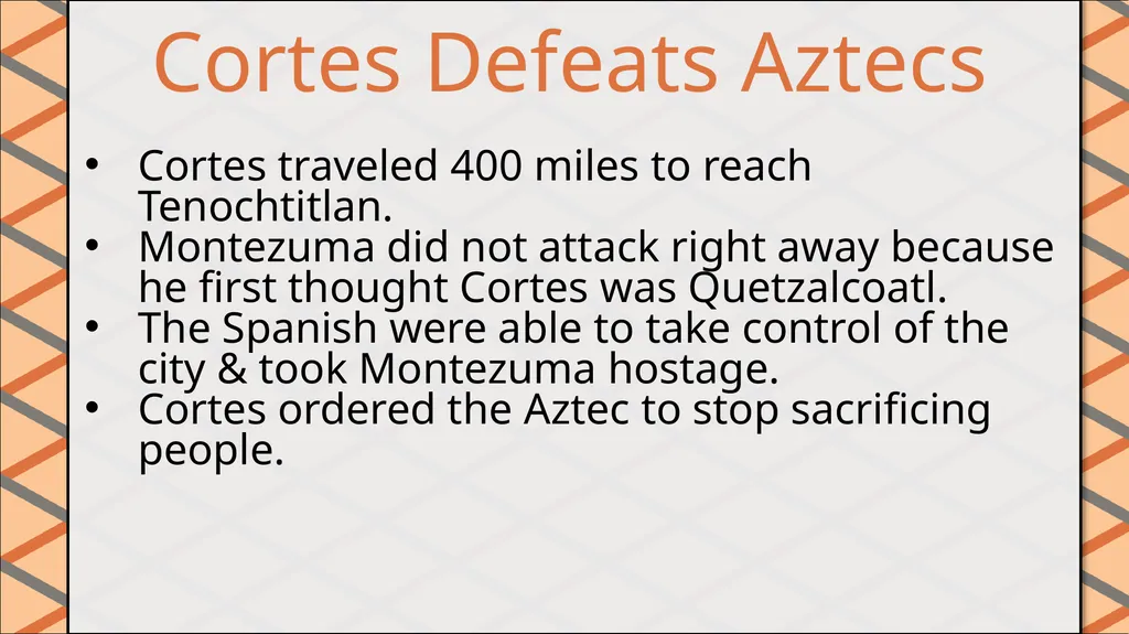 Early Civilizations of Latin America Fall of the - slide 32 of 38