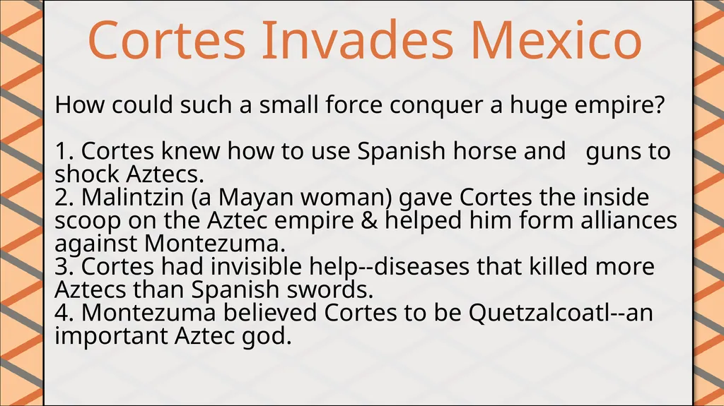 Early Civilizations of Latin America Fall of the - slide 29 of 38