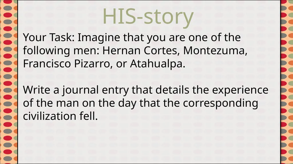 Early Civilizations of Latin America Fall of the - slide 37 of 38