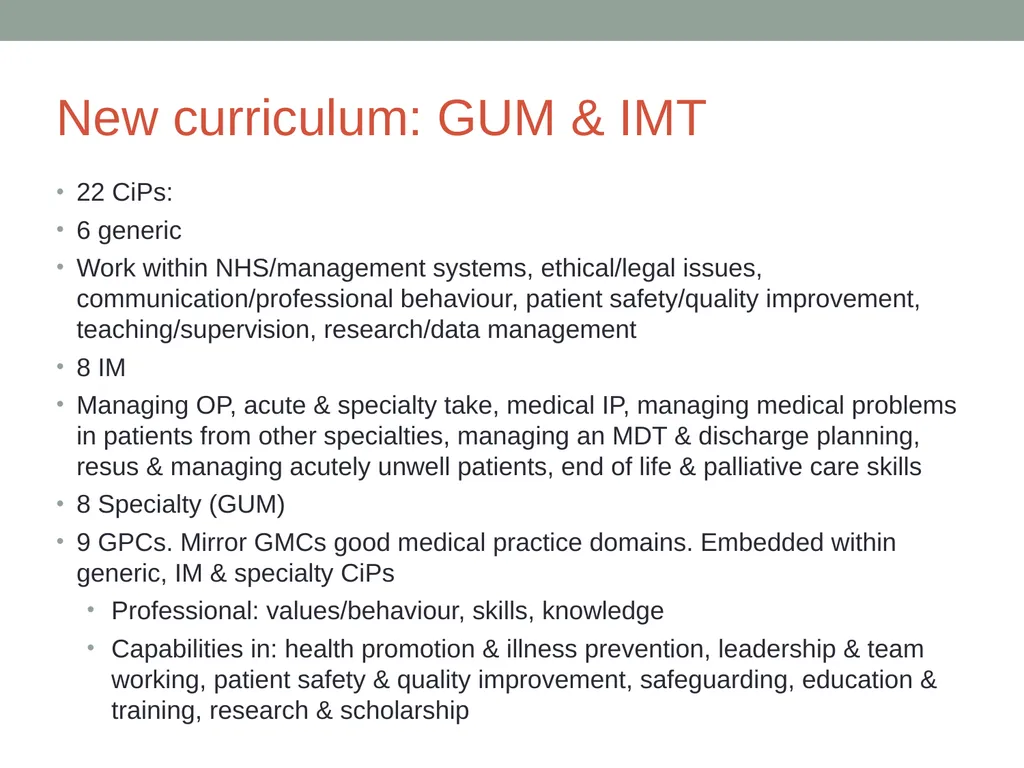 Genitourinary Medicine Taster 14th Oct 2024 - slide 22 of 25