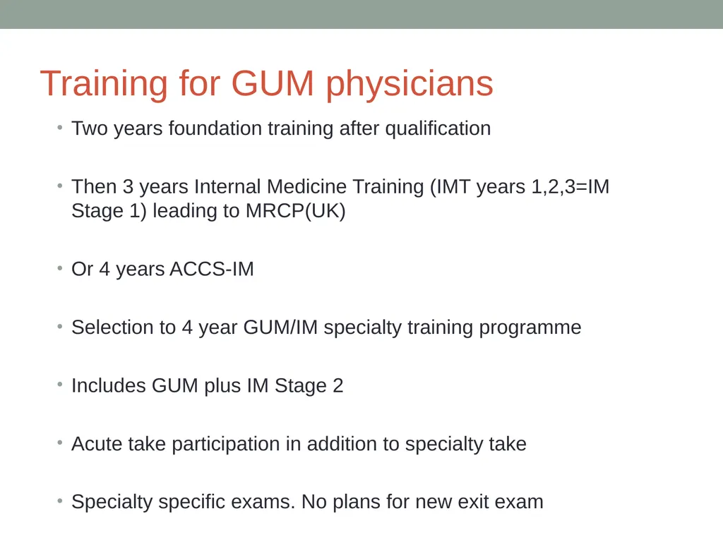 Genitourinary Medicine Taster 14th Oct 2024 - slide 13 of 25