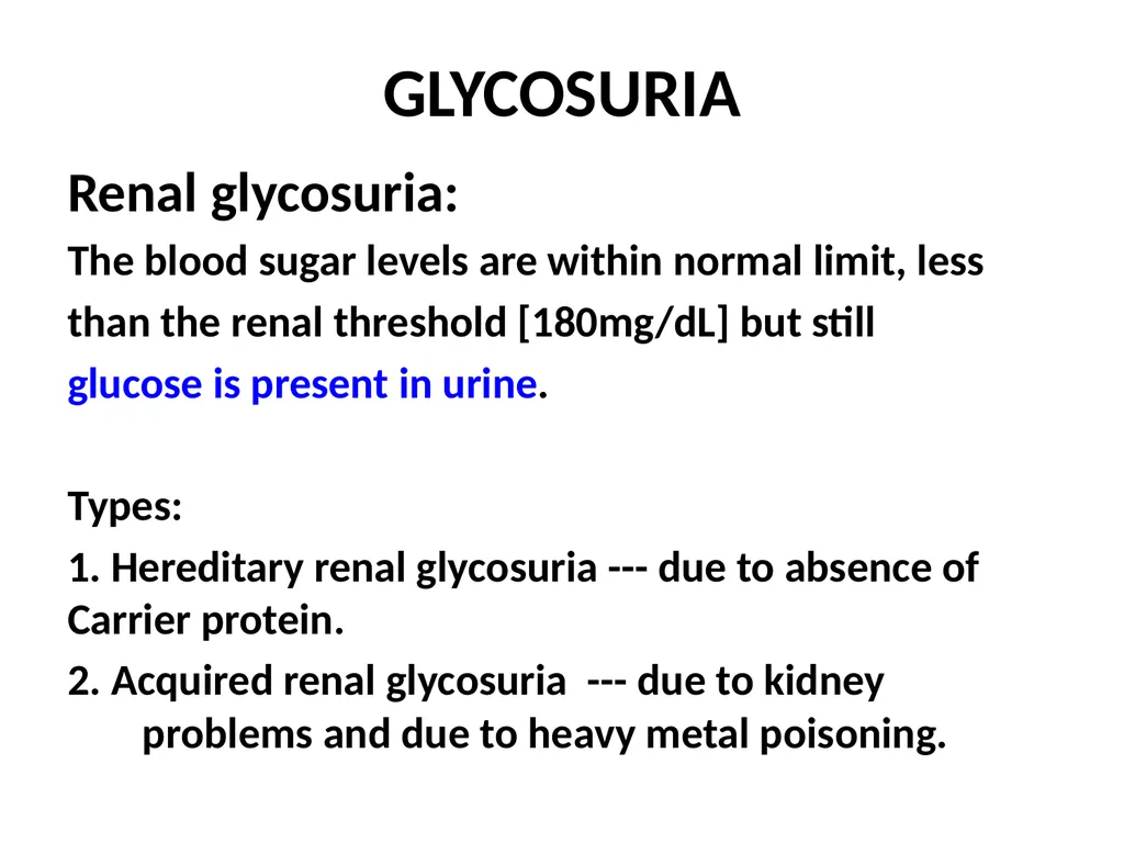 Biochemical tests: fasting blood glucose, - slide 13 of 42