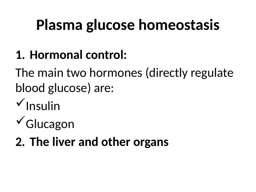 Biochemical tests: fasting blood glucose, - slide 4 of 42
