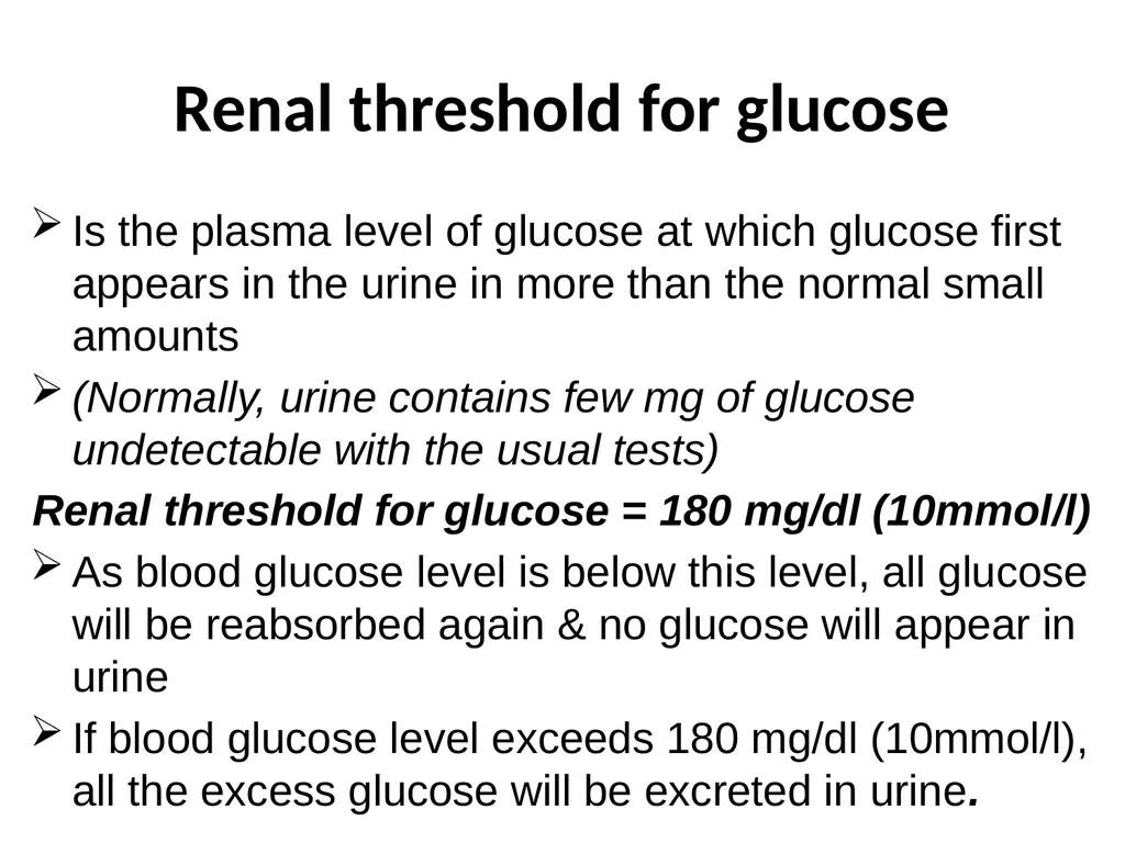 Biochemical tests: fasting blood glucose, - slide 10 of 42