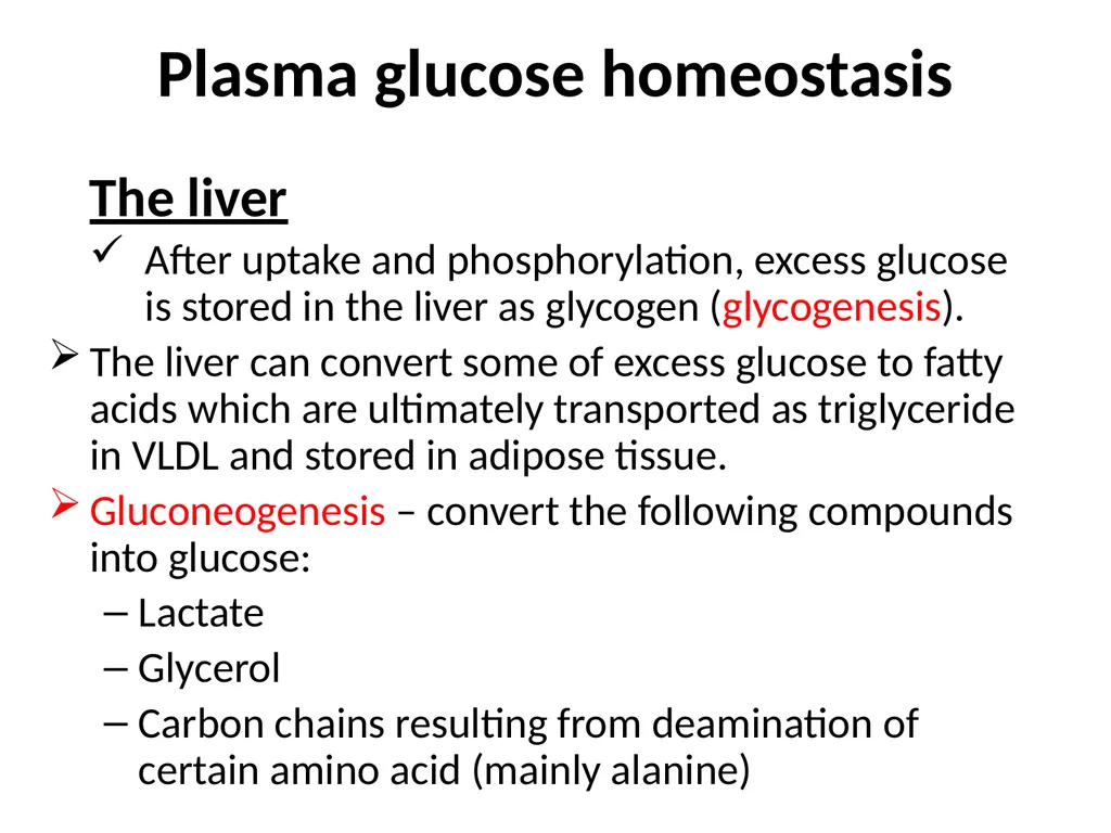 Biochemical tests: fasting blood glucose, - slide 7 of 42