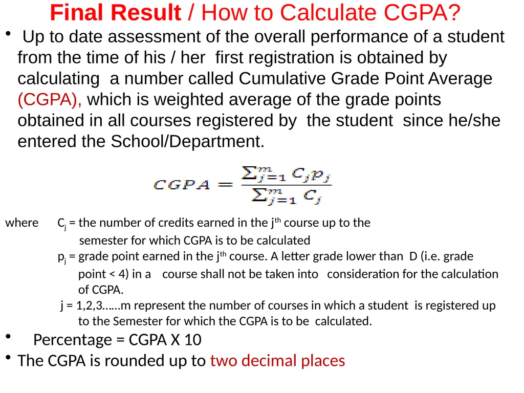 Credit-Grade based Performance and Assessment - slide 5 of 6