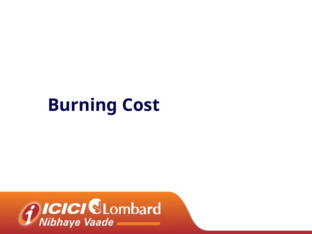 Burning Cost Agenda De tariff cycle - learning - slide 1 of 22