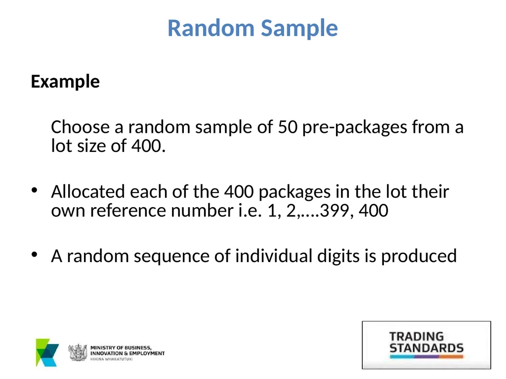 OIML RECOMMENDATION R87 PRE-PACKAGED PRODUCTS Ben - slide 19 of 35